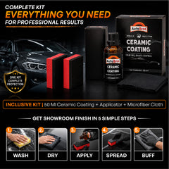 9H Ceramic Coating | Auto Bros – SiO2 Super Hydrophobic Paint Protection