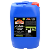 Blue container of AutoBros All Purpose Extraction Cleaner on a white background