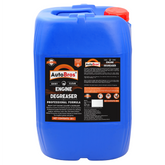 Blue container of AutoBros Engine Degreaser on a white background