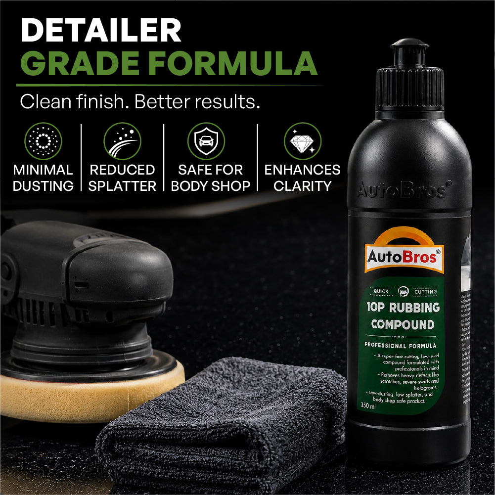 10P Medium Rubbing Compound | Auto Bros – Medium Cut Paint Correction Polish