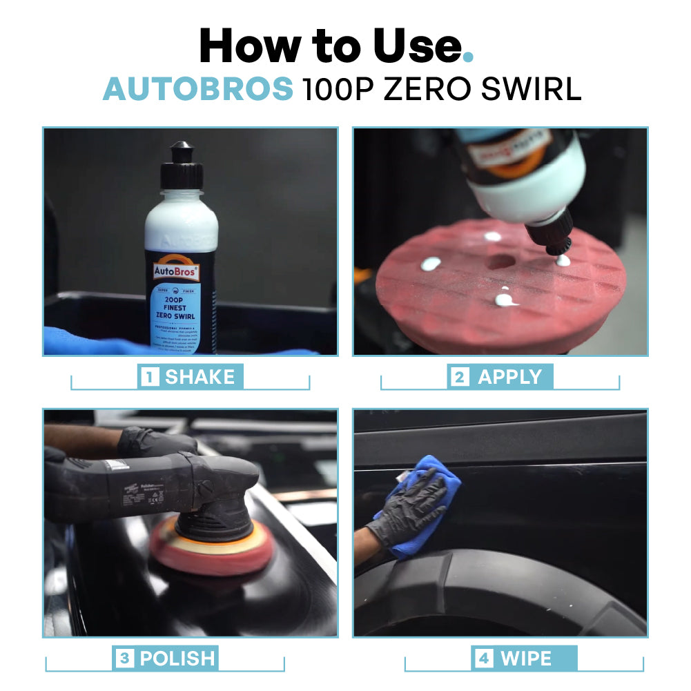 200P Finest Zero Swirl Finishing Polish | Auto Bros – Ultimate Paint Clarity Polish
