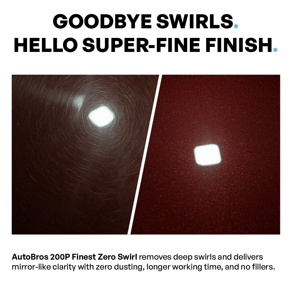 200P Finest Zero Swirl Finishing Polish | Auto Bros – Ultimate Paint Clarity Polish