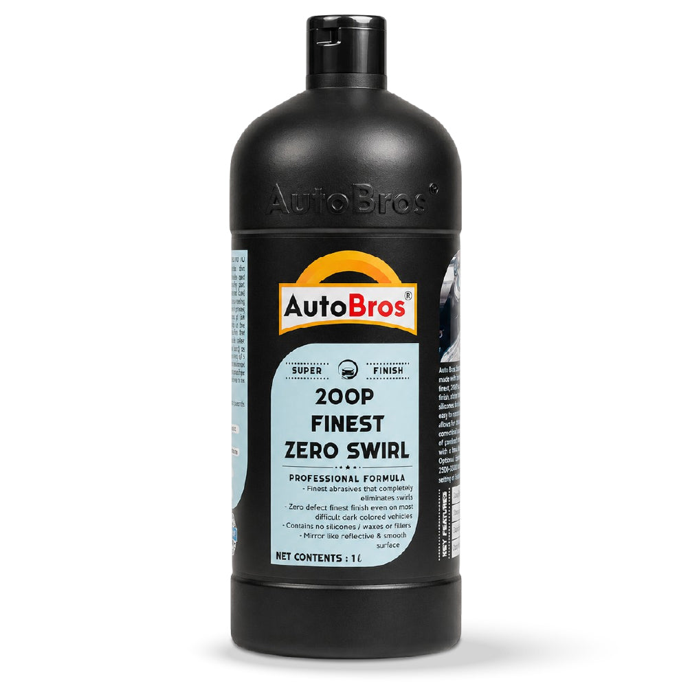 200P Finest Zero Swirl Finishing Polish | Auto Bros – Ultimate Paint Clarity Polish