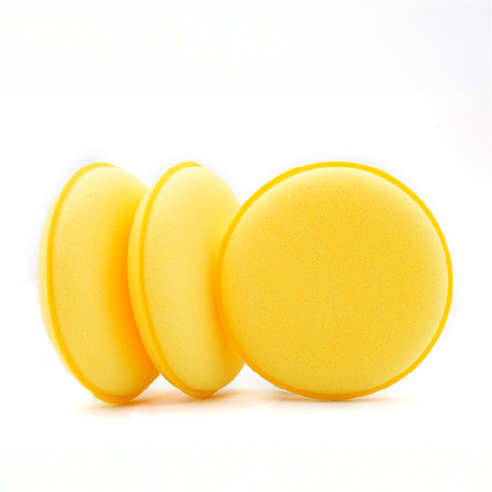 Applicator Pads Pack of 3 | Auto Bros – Premium Foam Wax & Polish Applicator Pads
