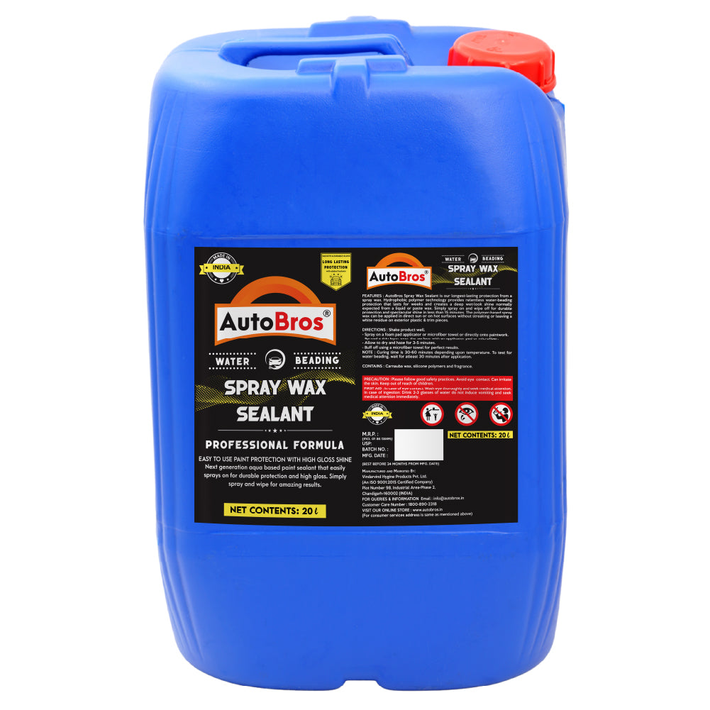 Spray Wax Sealant | Auto Bros – High Gloss Car Wax & Paint Sealant