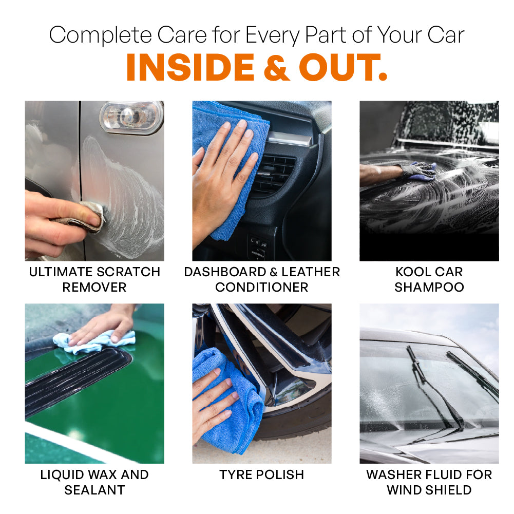 Car Care Kit Small | Auto Bros – Compact Car Detailing Starter Kit