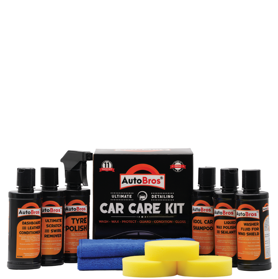 Auto Bros Car Care Kit 11Pcs