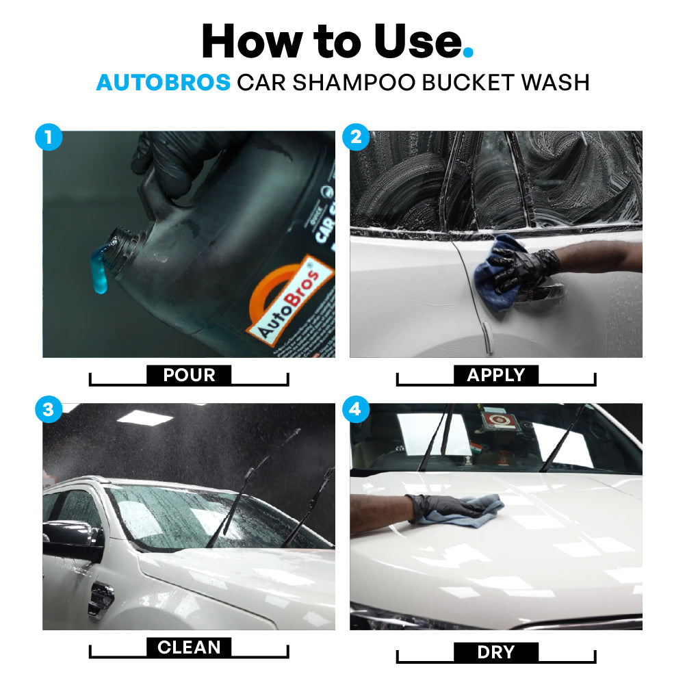 Car Shampoo Bucket Wash | Auto Bros – pH Neutral Jelly Formula