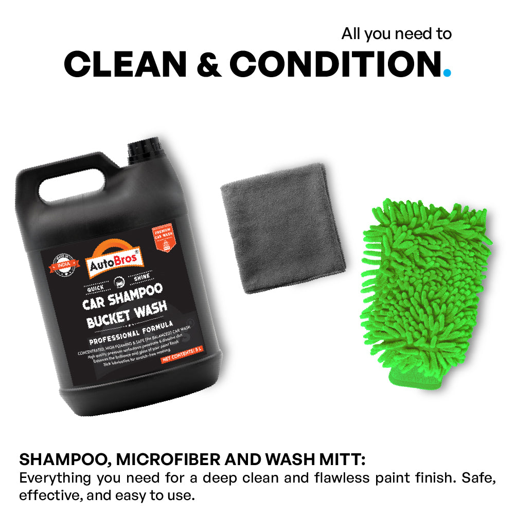 Car Shampoo Bucket Wash | Auto Bros – pH Neutral Jelly Formula