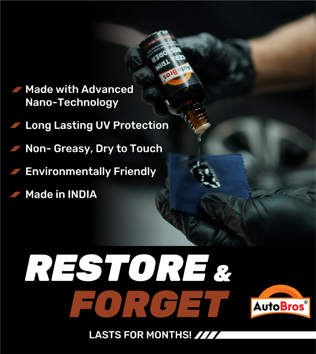 Cera Trim Restorer | Auto Bros – SiO2 Ceramic Plastic Trim Restorer