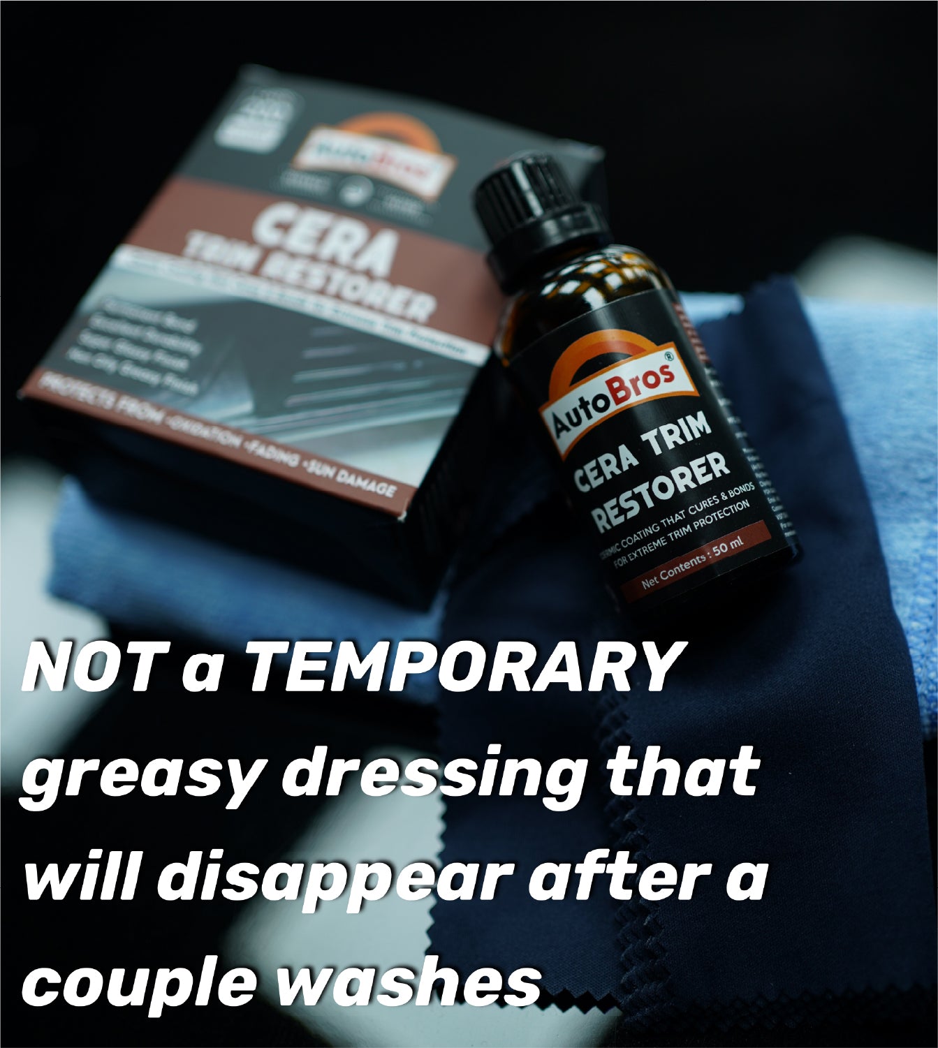 Cera Trim Restorer | Auto Bros – SiO2 Ceramic Plastic Trim Restorer
