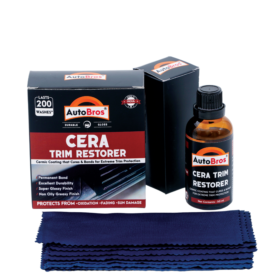 Cerakote Ceramic Trim Coat, Plastic Trim Restorer, Size: 1 Vehicle Kit