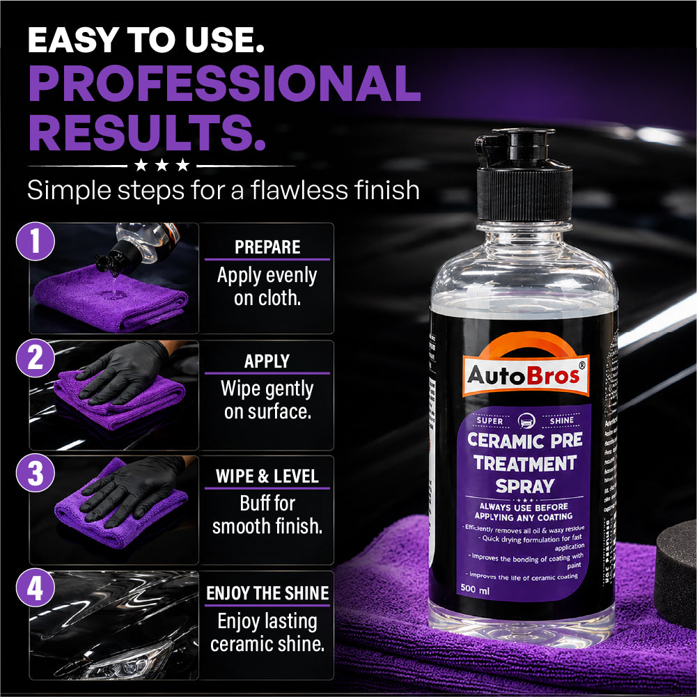 Ceramic Pre Treatment Spray | Auto Bros – Surface Prep Before Coating
