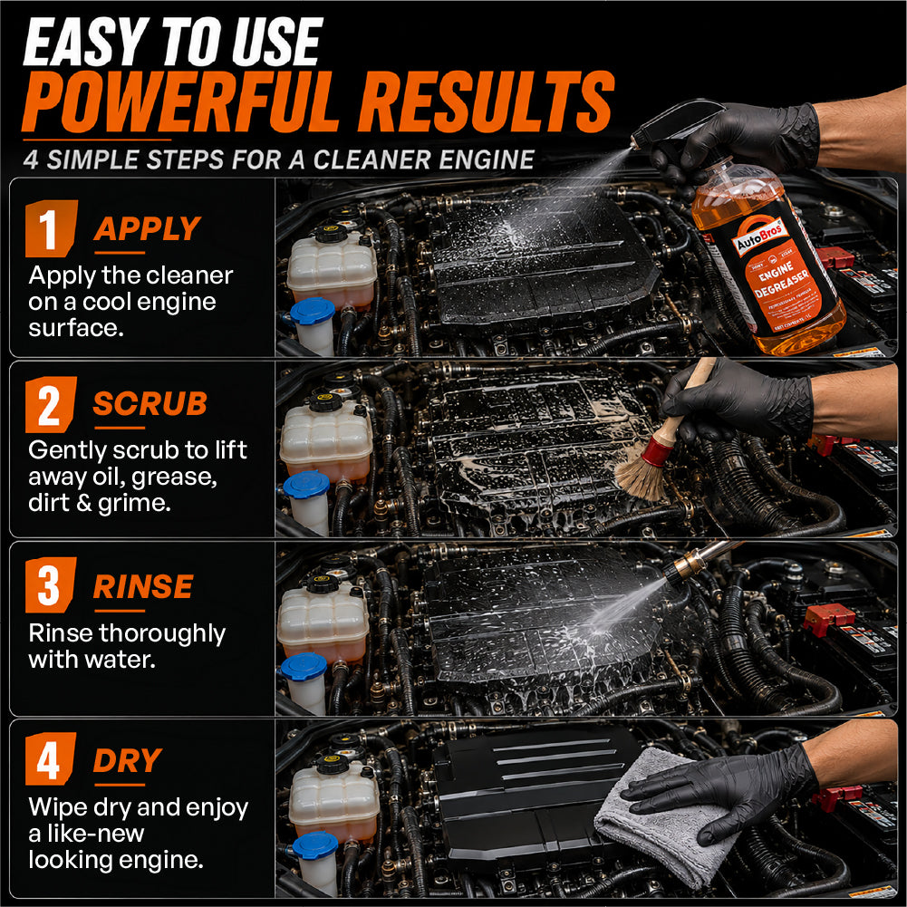 Engine Degreaser | Auto Bros – Heavy Duty Grease & Oil Remover