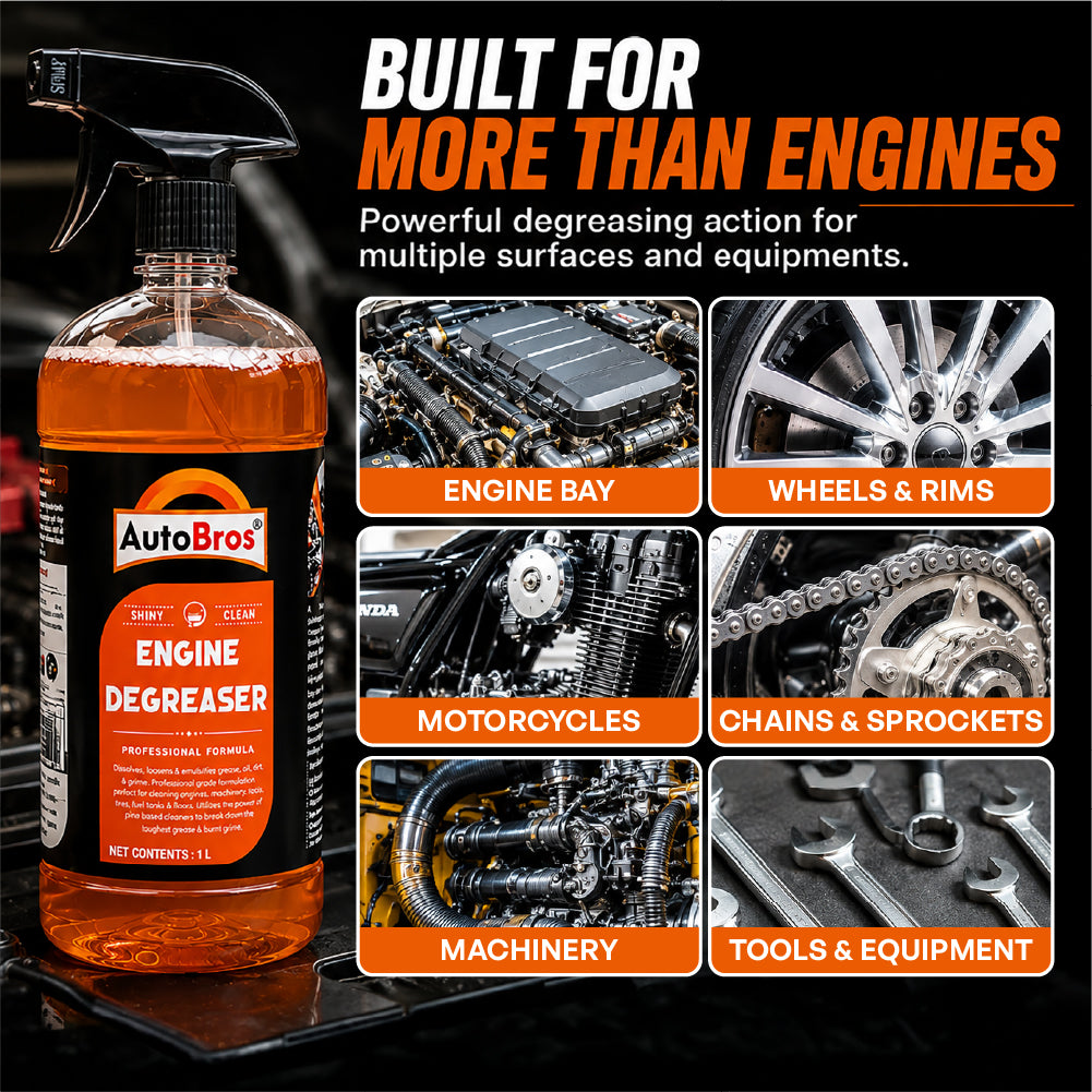 Engine Degreaser | Auto Bros – Heavy Duty Grease & Oil Remover