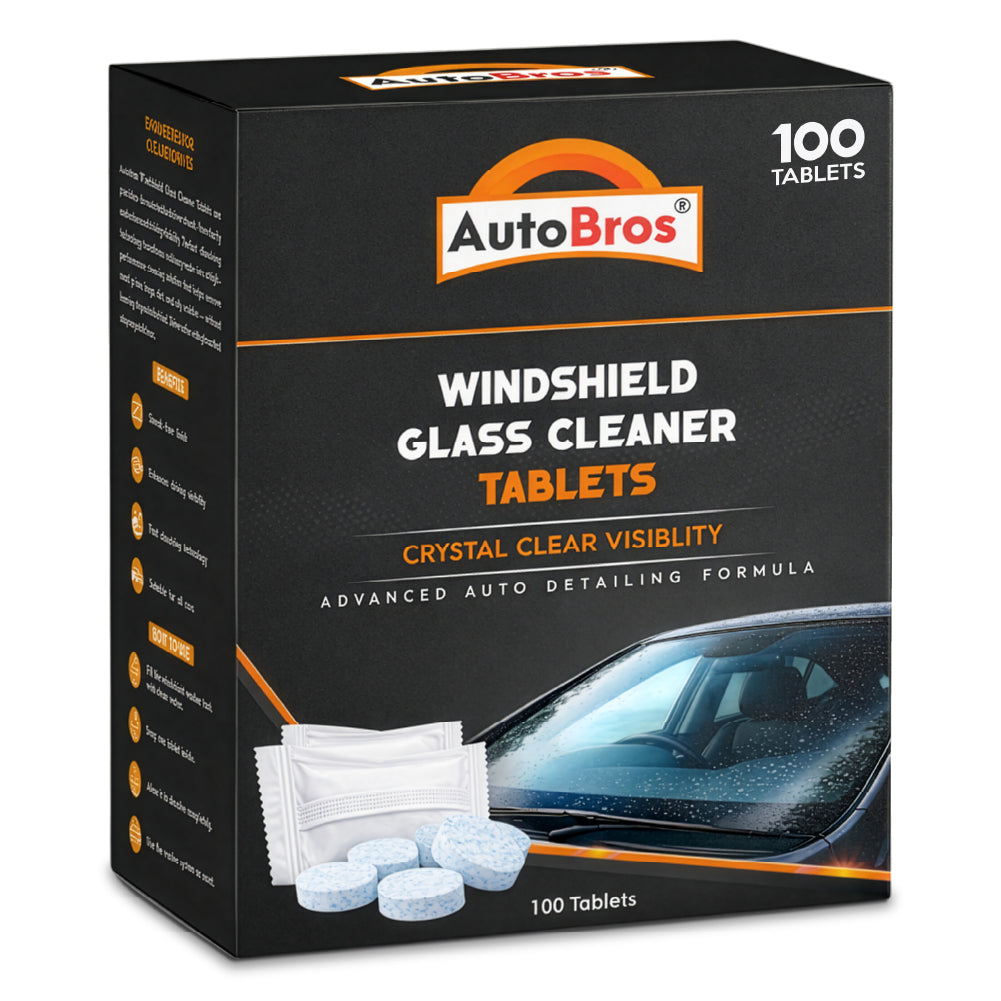Glass Cleaner Tablets | Auto Bros – Concentrated Screen Wash Tablets
