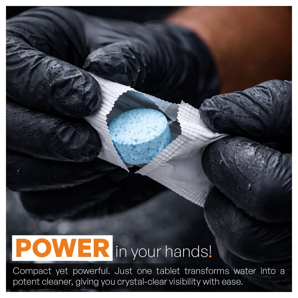 Glass Cleaner Tablets | Auto Bros – Concentrated Screen Wash Tablets