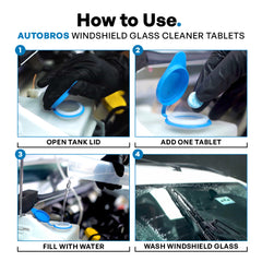 Glass Cleaner Tablets | Auto Bros – Concentrated Screen Wash Tablets