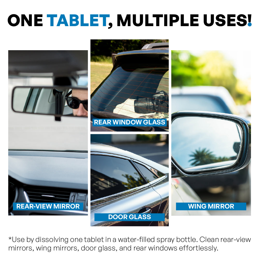Glass Cleaner Tablets | Auto Bros – Concentrated Screen Wash Tablets