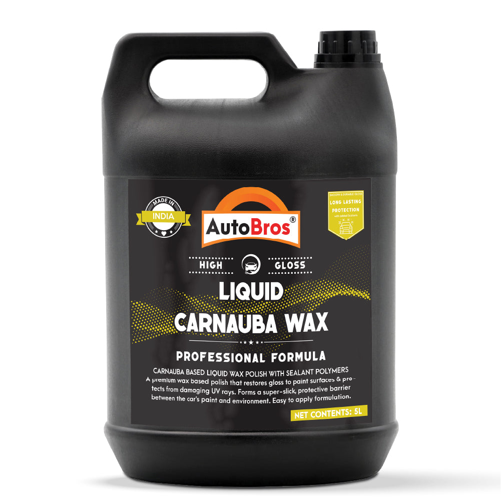 Liquid Carnauba Wax Polish | Auto Bros – High Gloss Carnauba Car Wax