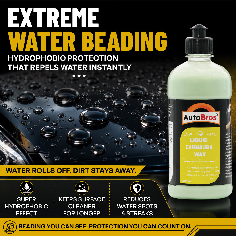 Liquid Carnauba Wax Polish | Auto Bros – High Gloss Carnauba Car Wax