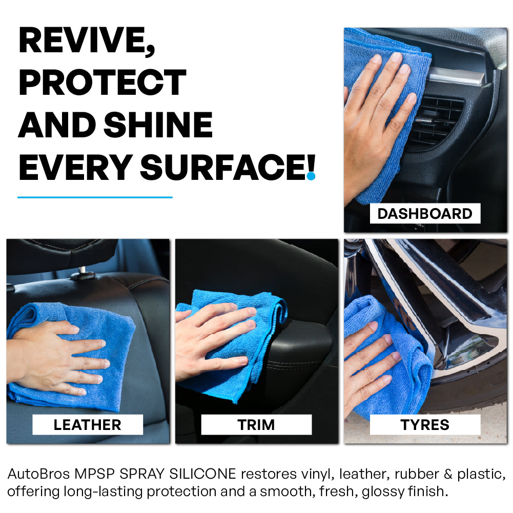 MPSP Spray Polish | Auto Bros – Multipurpose Silicone Spray Dressing