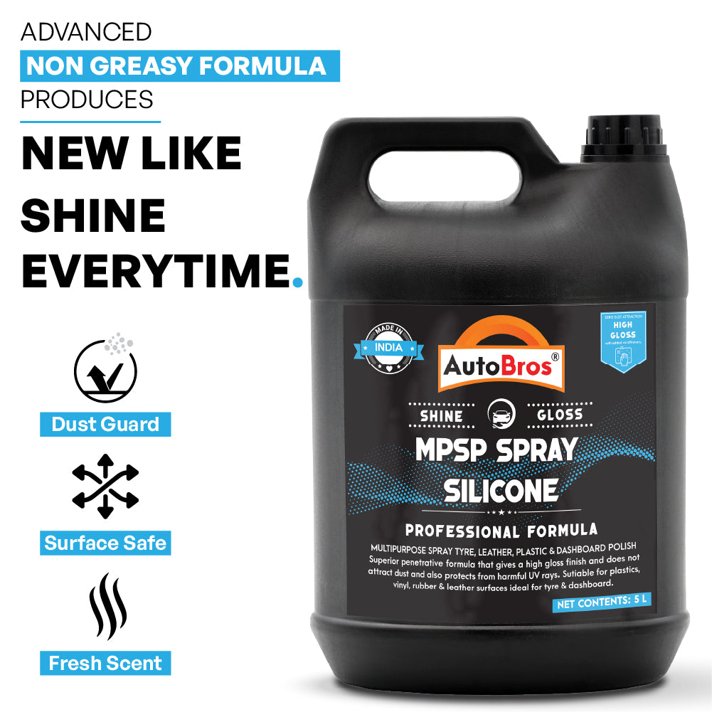 MPSP Spray Polish | Auto Bros – Multipurpose Silicone Spray Dressing