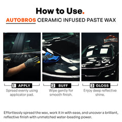 Ceramic Paste Wax – Auto Bros | SiO2 High Gloss Car Wax
