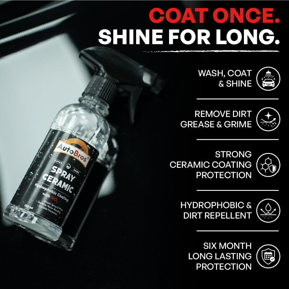 Spray Ceramic | Auto Bros – SiO2 Hydrophobic Paint Protection