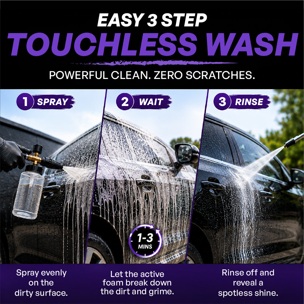 Touchless Clean | Auto Bros – Touchless Car Wash Pre-Soak & Rinse Formula